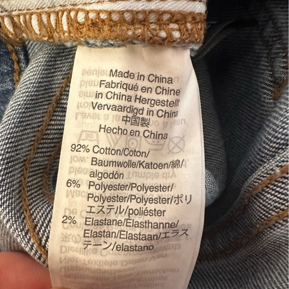 Madewell Jeans Womens 29 ankle 9" High Rise Skinny Distressed J6523 raw hem - Picture 6 of 10